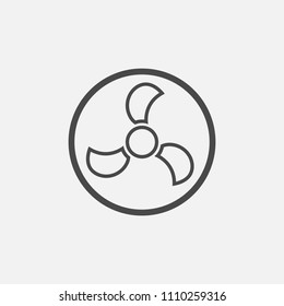 Fan vector icon