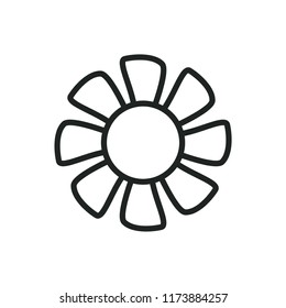 fan vector icon