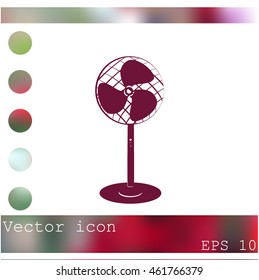 Fan vector icon