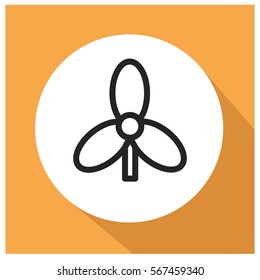 Fan vector icon