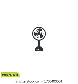Fan vector icon, blower symbol.sign for mobile concept and web design. fan symbol logo illustration. vector graphics - Vector eps 10.
