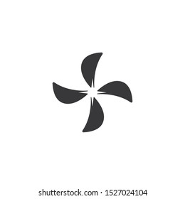 Fan vector icon illustration design 