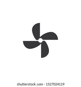 Fan vector icon illustration design 