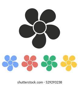 Fan vector icon. Illustration isolated on white background for graphic and web design.