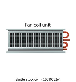 Fan vector icon.Cartoon vector icon isolated on white background fan.