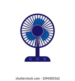 Fan Vector Illustration