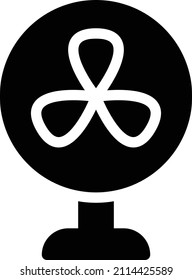 Fan Vector illustration on a transparent background.Premium quality symmbols.Glyphs vector icon for concept and graphic design.