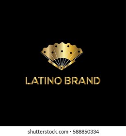 Fan vector logo design template