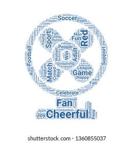 fan word cloud. tag cloud about fan.