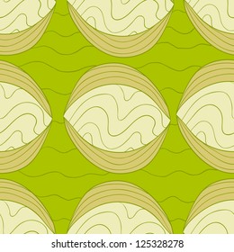 Fancy abstract vector seamless pattern, colorful variant
