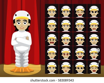 Fancy Animal Clothes Duck Costume Cartoon Emotion faces