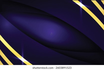 Fancy background with gold stripes, eps10.