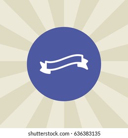 fancy banner icon. sign design. background