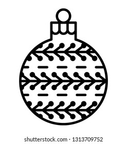 Fancy birthday bubble decoration icon 