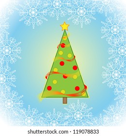 fancy christmas tree