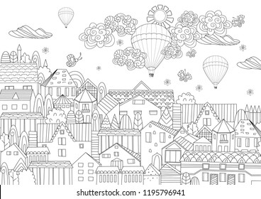 3,286 Fantasy home coloring book Images, Stock Photos & Vectors ...