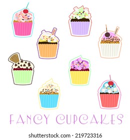 Fancy cupcake