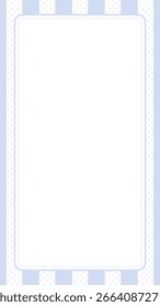 Fancy and Cute Dusky Blue Vertical Border Frame Background