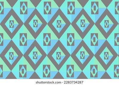 Fancy fabric linen, blended with washed coat surface tile jacquard texture digital printing pattern design.vector