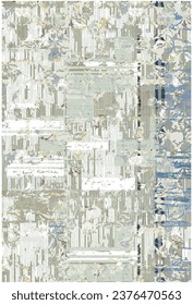 Ropa de tela fina, mezclada con recubrimiento lavado de la superficie teja jacquard textura de impresión digital diseño de patrón de impresión digital. Yarns por el estilo deportivo. Patrón de tela vectorial. Resumen texturizado natural

