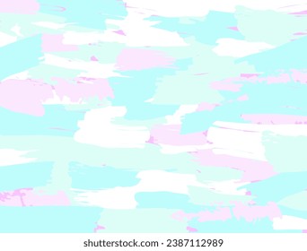 Fancy and fairy tale colors. Vector background material of brush with layers of paint.
