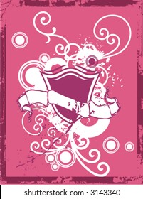 Fancy Grunge Schild Hintergrundserie. Schauen Sie in meinem Portfolio nach mehr dieser exquisiten Serie sowie nach Tausenden von weiteren großartigen Vektorgrafiken.