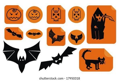 Fancy halloween icons