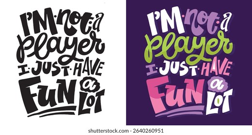 Fancy hand drawn doodle lettering quote. Lettering for t-shirt design, mug print, bag print, clothes fashion. 100% hand drawn vector image.
