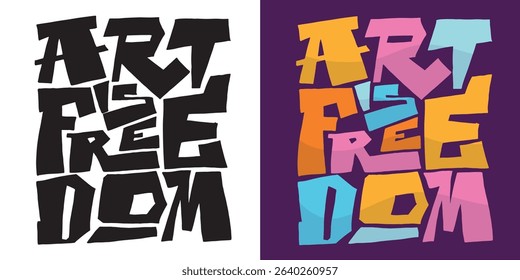 Fancy hand drawn doodle lettering quote. Lettering for t-shirt design, mug print, bag print, clothes fashion. 100% hand drawn vector image.