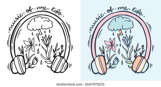 Uma citação de letras de rabiscar desenhada à mão. Cartas para design de camiseta, impressão de caneca, impressão de saco, moda de roupas. 100% de imagem vetorial desenhada à mão.
