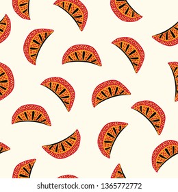 Fancy lemon pop art seamless illustrated pattern! Tasty & colorful print perfect for restaurants, parties, fabrics, stationery, and more!