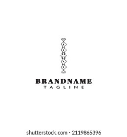 fancy logo cartoon icon design template black modern vector illustration
