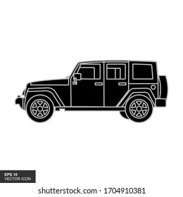 Fancy Off-road icon. Transportation element. Premium quality graphic design icons. Simple icons for websites, web design, mobile applications, info graphics with a white background.