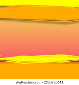 Un fondo abstracto de color naranja brillante. Diseño de Halloween, estudios, habitaciones. Documento de informe de negocio con gradientes lisos para banners, tarjetas. Ilustración del vector 