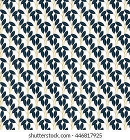 Fancy pattern with leafs