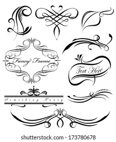 Fancy Scrolls And Borders