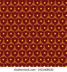 Fancy seamless repetitive pattern design. Vector art