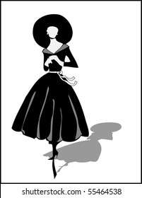 Fancy silhouette