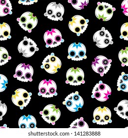 Fancy skulls pattern