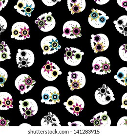 Fancy skulls pattern