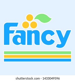 FANCY SLOGAN PRINT VECTO TYPOGRAPHY