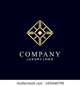 Fancy symbols with ornate logo