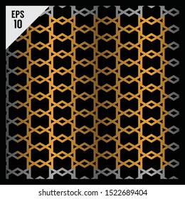 Fancy vector patterns Abstract chevron patterns abstract waves background lines in fancy gold colors and lines. Geometric stripe vector.