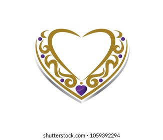 Fancy vintage diamond necklace