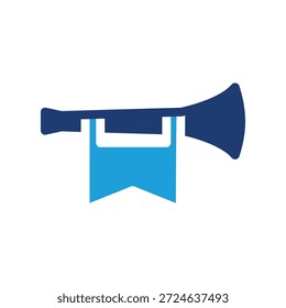 fanfare colored icon vector design good for web or mobile app