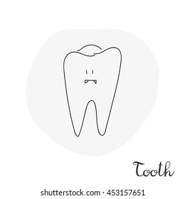 fang sad tooth