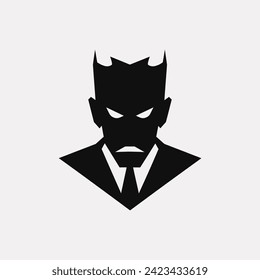 Fangs Dracula monster icon - Simple Vector Illustration