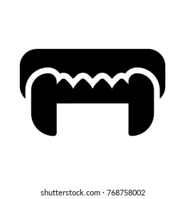 fangs Glyph icon