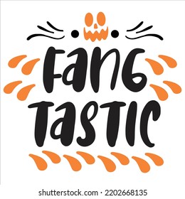 FangTastic Halloween Shirt Print Template