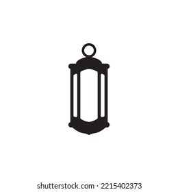 Fanoos-Laternenhintergrund   Logo-einfaches Vektorsymbol-Design